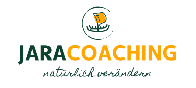 logo und claim "natürlich verändern" von JARACOACHING.